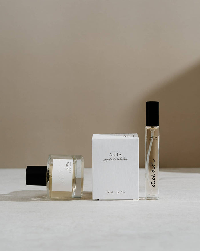 AURA: Grapefruit + Tonka Bean Non-Toxic Perfume
