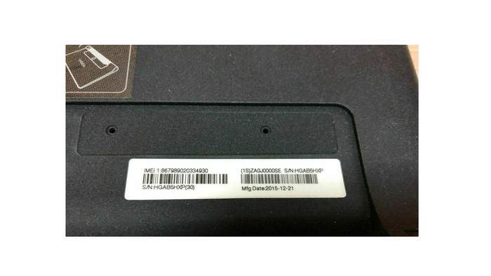 Back cover from Lenovo YOGA Tab 3 10"