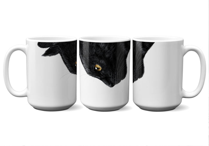 Black Cat By Snout Mugs®