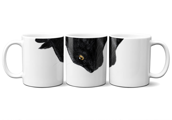 Black Cat By Snout Mugs®