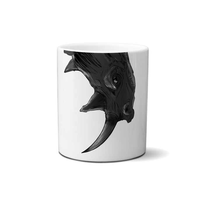 Black Rhino by Snout Mugs®