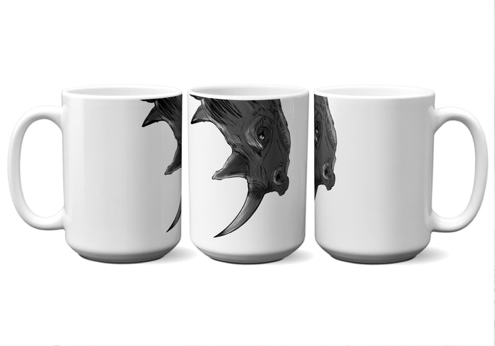 Black Rhino by Snout Mugs®
