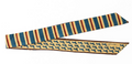 CAMILE SKINNY PRINT SCARF 36X2 - ASSORTED STYLES