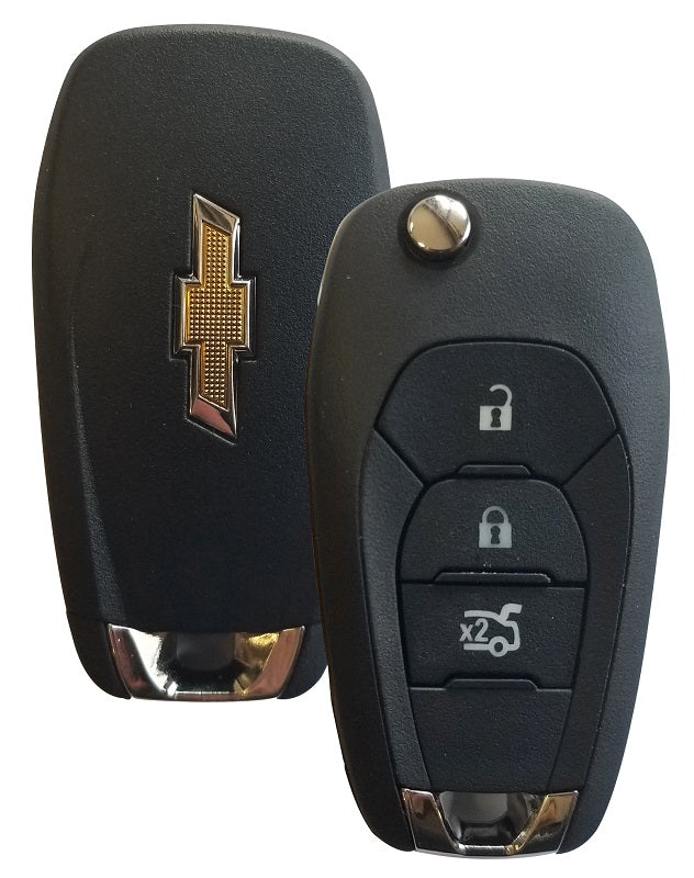 Chevrolet (5933396) Logo 3B RKE Flip Key (433 MHZ)