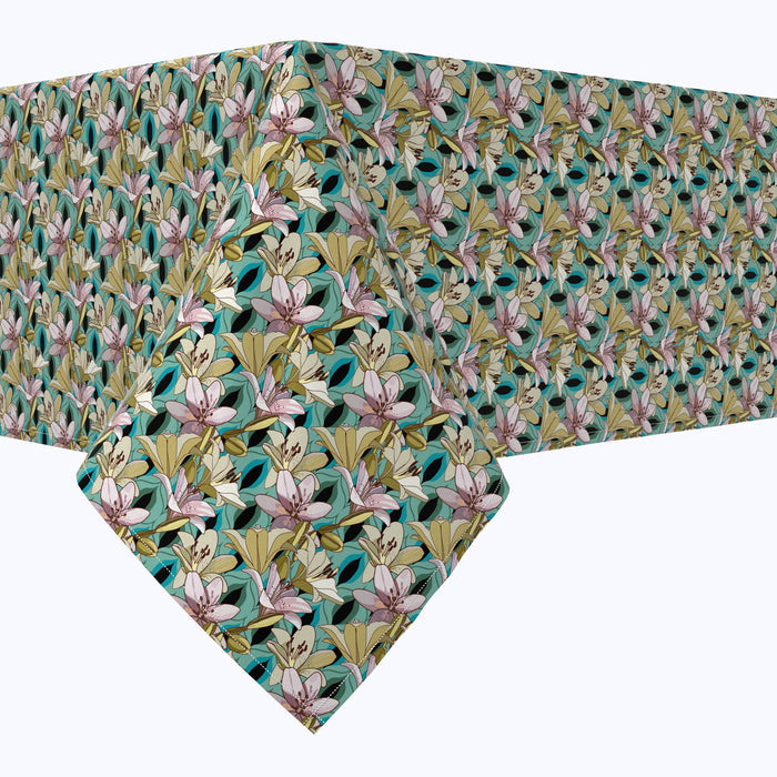 Floral 94 Cotton Rectangles