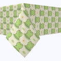 Frog Illustration Cotton Rectangles