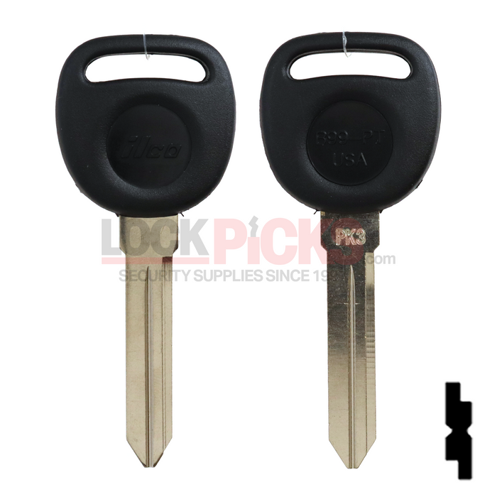 GM Transponder Key (B99PT, 692952) ILCO