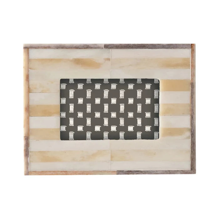 HANDMADE TWO TONE BONE FRAME