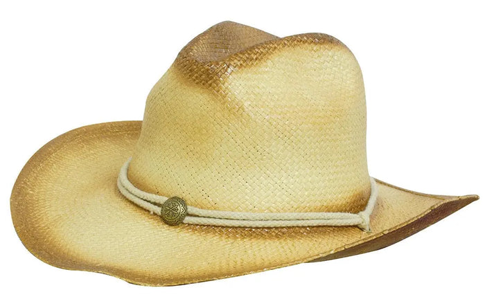 Headwear Sprayed Cowboy Hat String Band X12 - S4281 - City Workwear