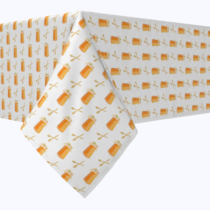 Honey Jar Design Cotton Rectangles