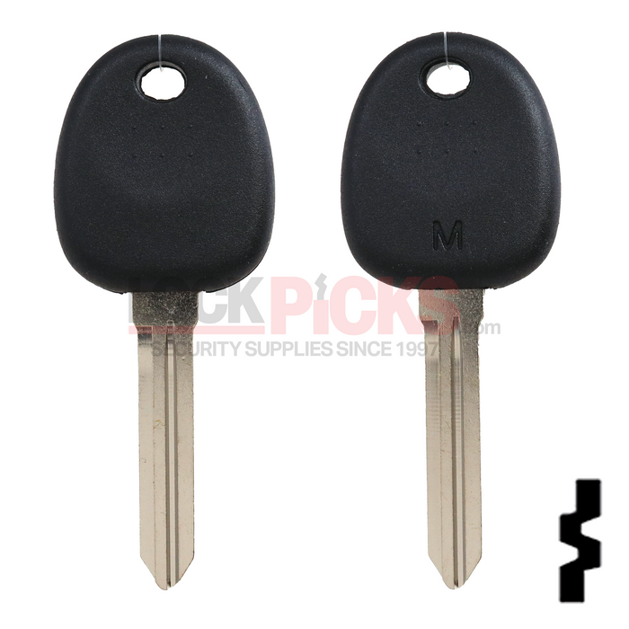Hyundai (HYN14RT14) Transponder Key -by Kee-Co