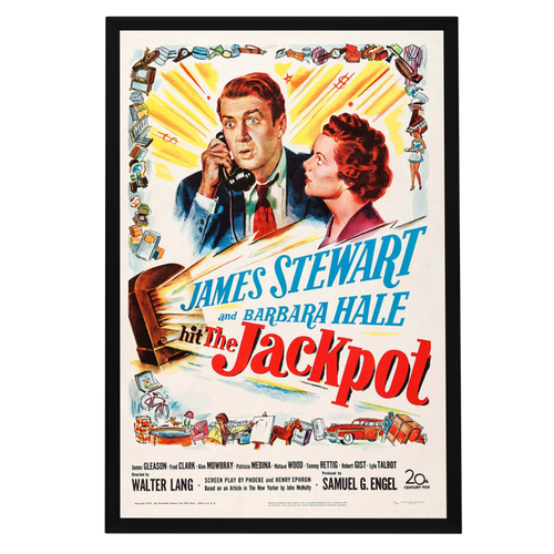 "Jackpot" (1950) Framed Movie Poster