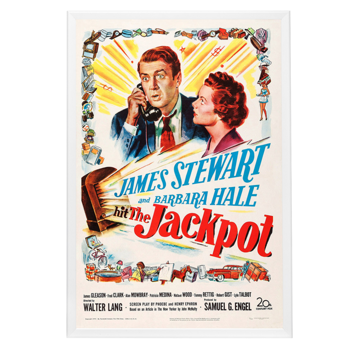 "Jackpot" (1950) Framed Movie Poster