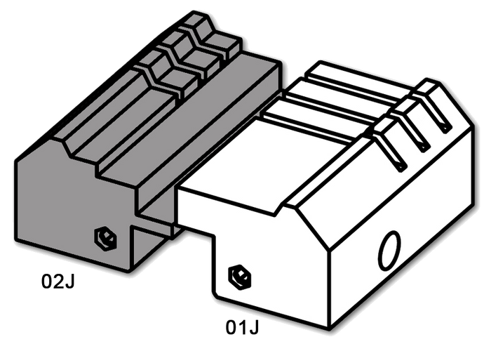 Jaw 01J Standard - Laser for Silca Futura
