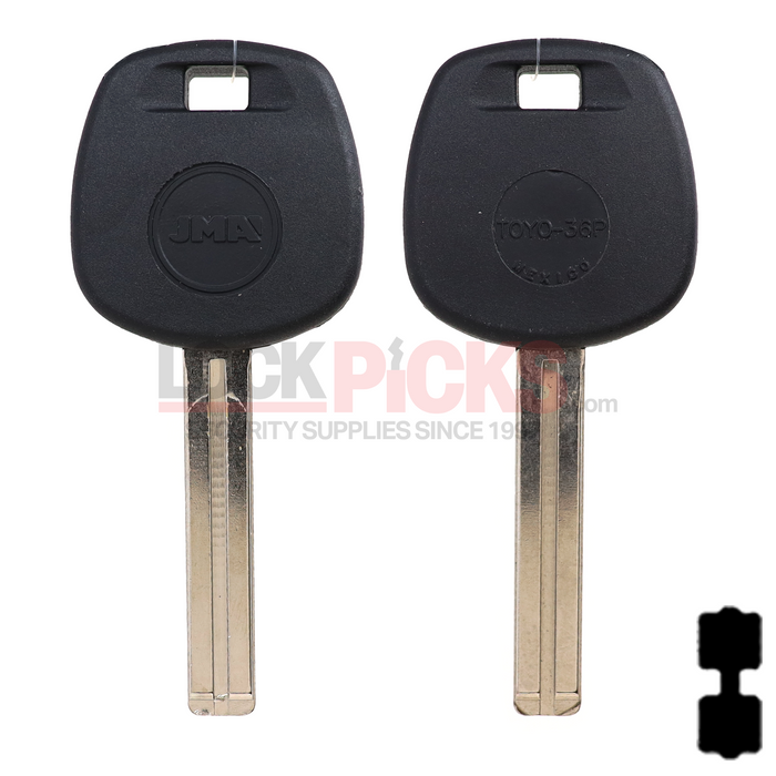 Lexus (TOY50PT) Transponder Key -by JMA