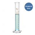 Measuring Cylinder Borosilicate Glass Accuracy As Per Class B