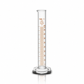 Measuring Cylinder Borosilicate Glass With Hexagonal Glass Base USP Class A