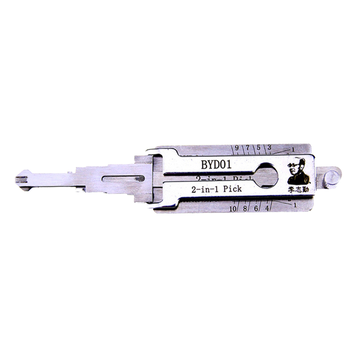BYD01 2-in-1 tool for Mitsubishi -by Original Lishi