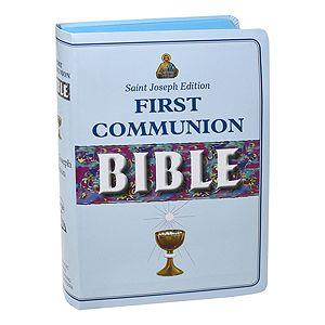 New Catholic Bible: Medium size Print, Dura Lux, Blue