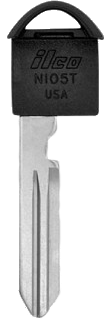 Nissan / Infinity Emergency Key w/ Chip -by Ilco