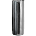 Oriental Furniture 24" Pure Silver Porcelain Umbrella Stand