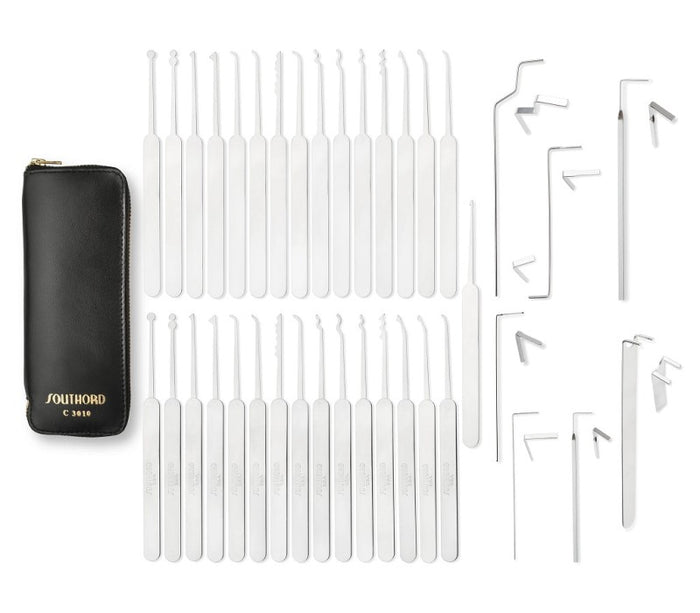 Slim-Line Type Lock Pick Set - 37 Pc.