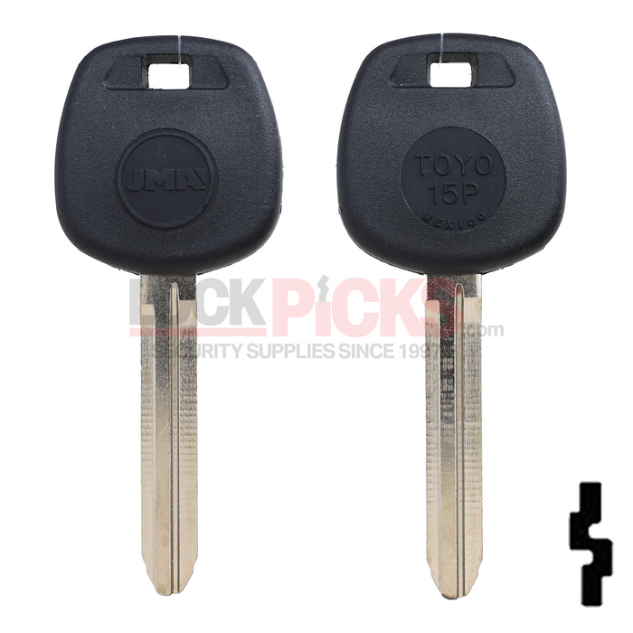 Toyota (TOY44DPT) Transponder Key -by JMA