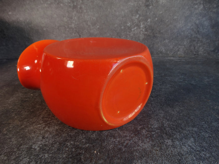 Vernon Kilns Modern California Ice Lip Ball Pitcher in Orange CA2250
